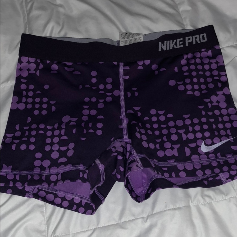 Nike pro spandex shorts